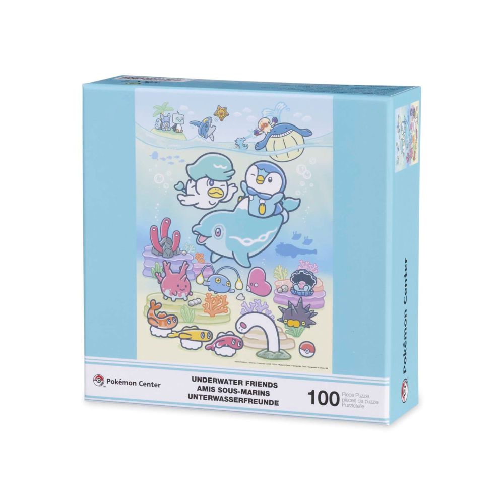 POKEMON CENTER ROMPECABEZA UNDERWATER FRIENDS 100 PIEZAS - 4
