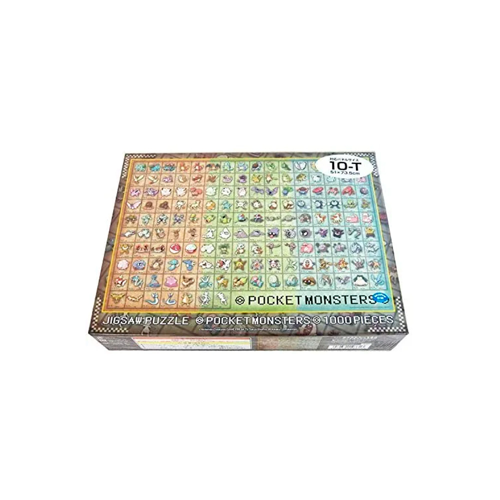 POKEMON ROMPECABEZA POKEDEX 1000 PIEZAS JAPON - 3