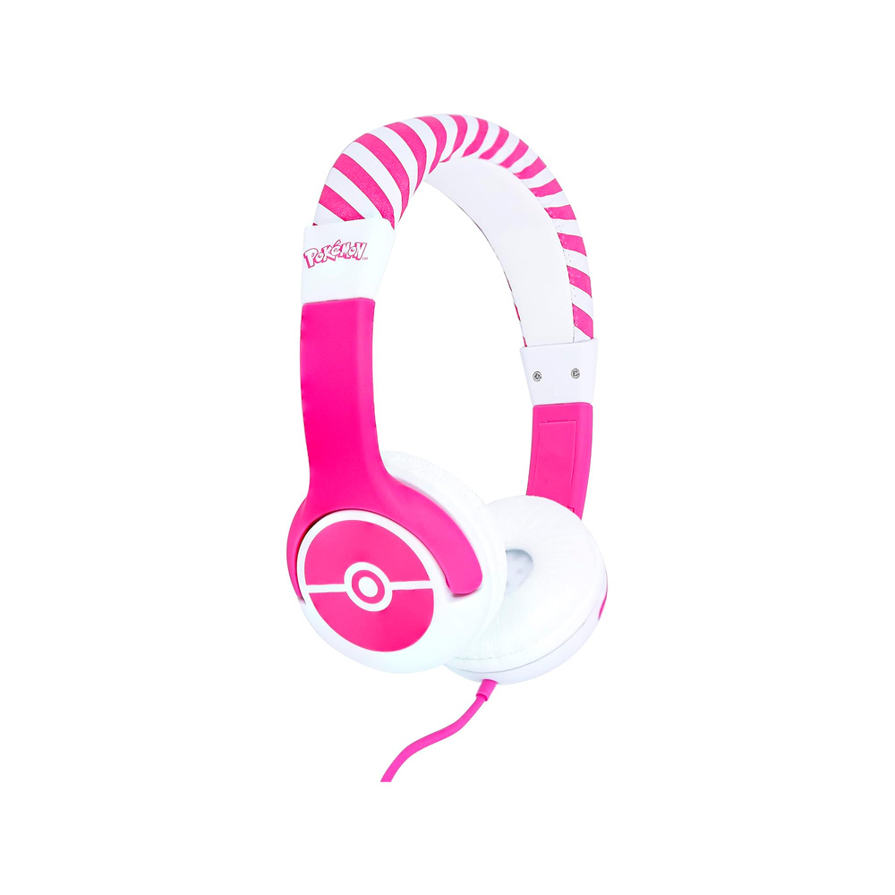 POKEMON AURICULARES PINK POKEBALL LICENCIADO - 2