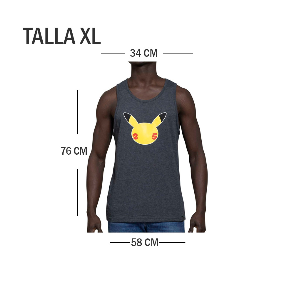 POKEMON CENTER BVD CELEBTRATION GRIS HOMBRE TALLA XL - 2