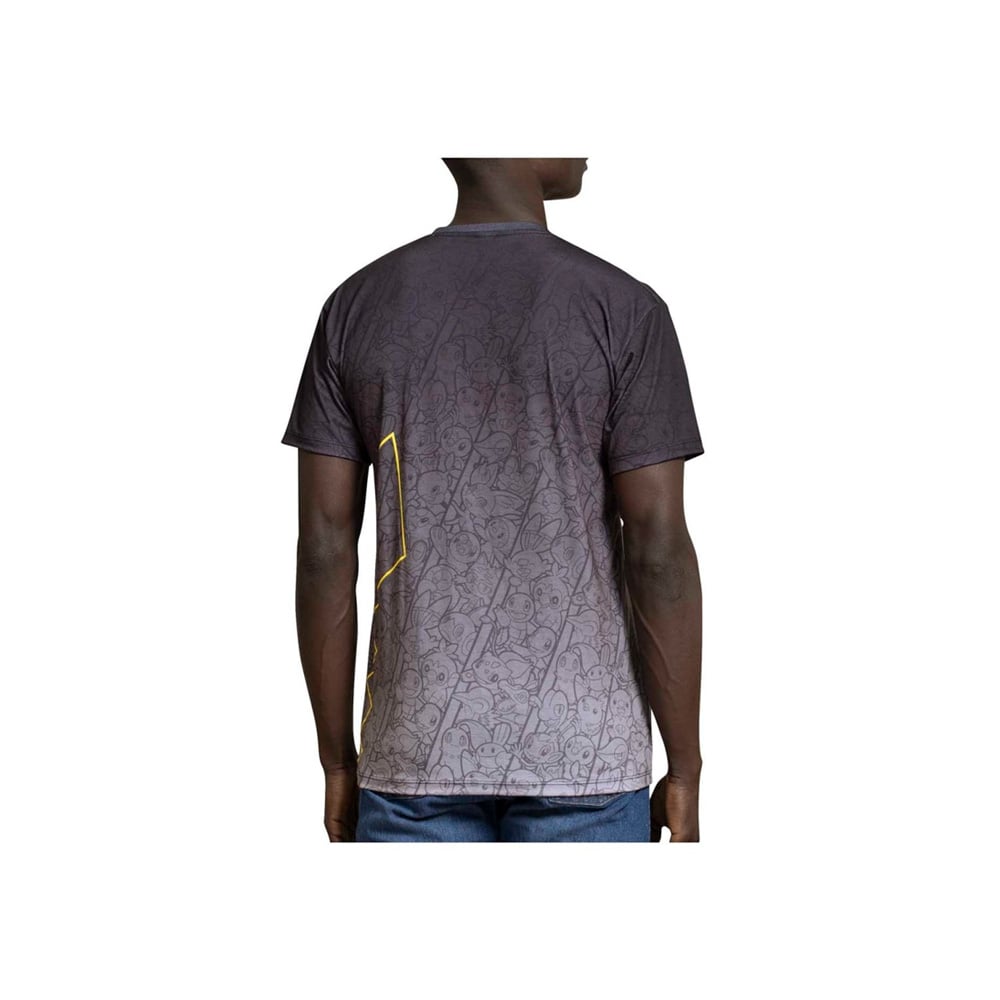 POKEMON CENTER POLO NEGRO CELEBRATIONS TALLA M - 3