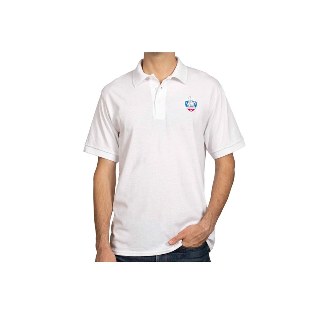 POKEMON CENTER POLO CAMISA BLANCO TALLA L - 1