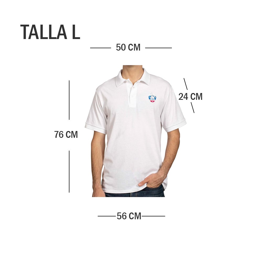 POKEMON CENTER POLO CAMISA BLANCO TALLA L - 2