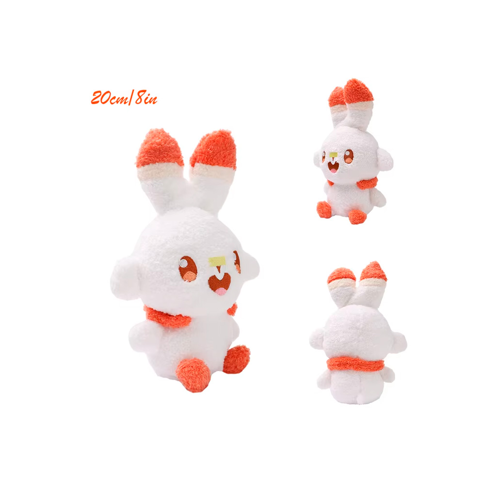 PELUCHE PKMN SCORBUNNY KAWAII 20 CM - 4