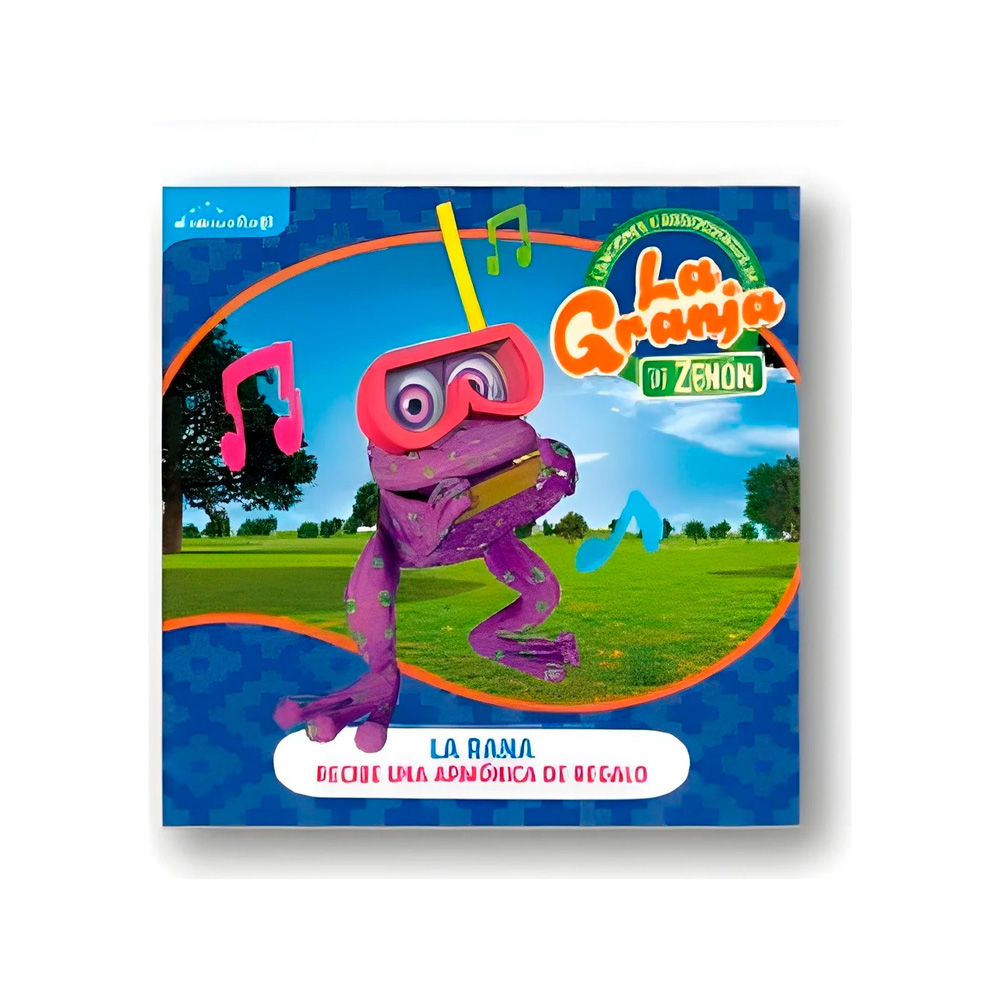 GRANJA DE ZENON FIGURA RANA INCLUYE LIBRO - 3