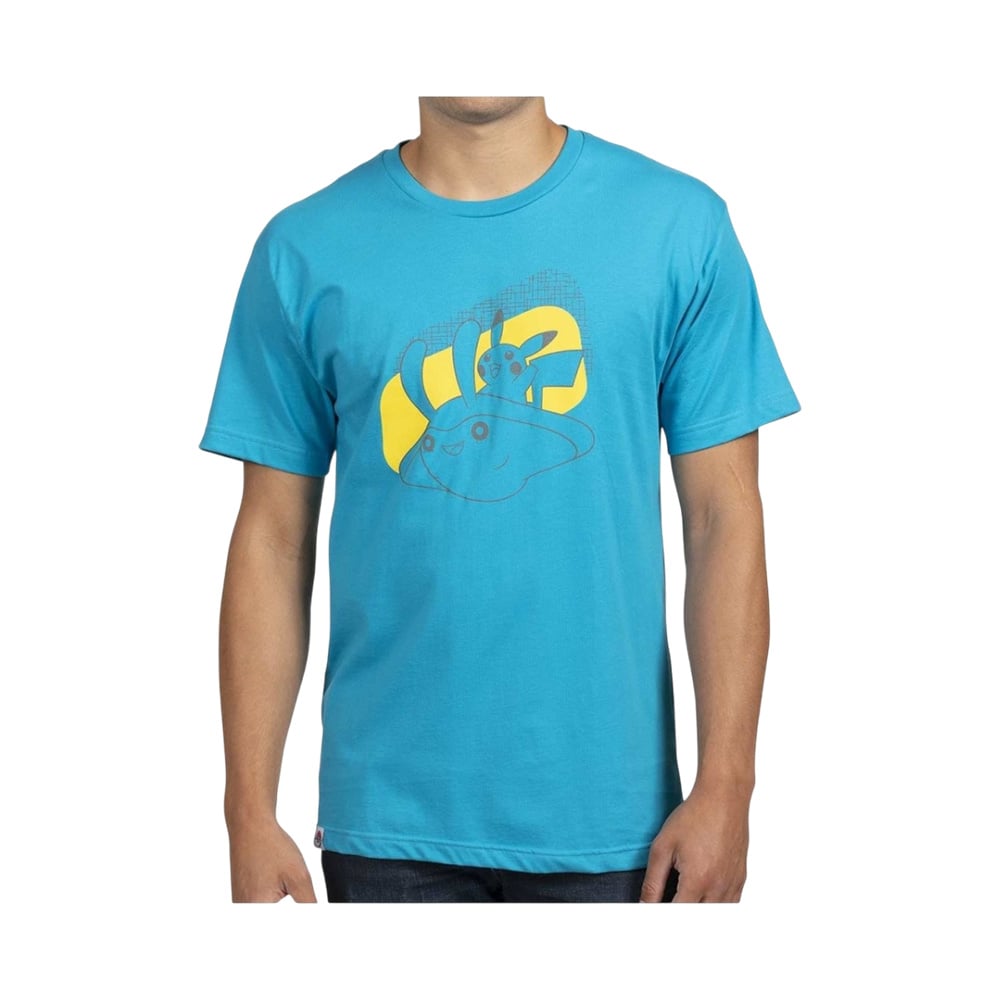 POKEMON CENTER POLO PIKACHU MANTYKE TALLA M - 1