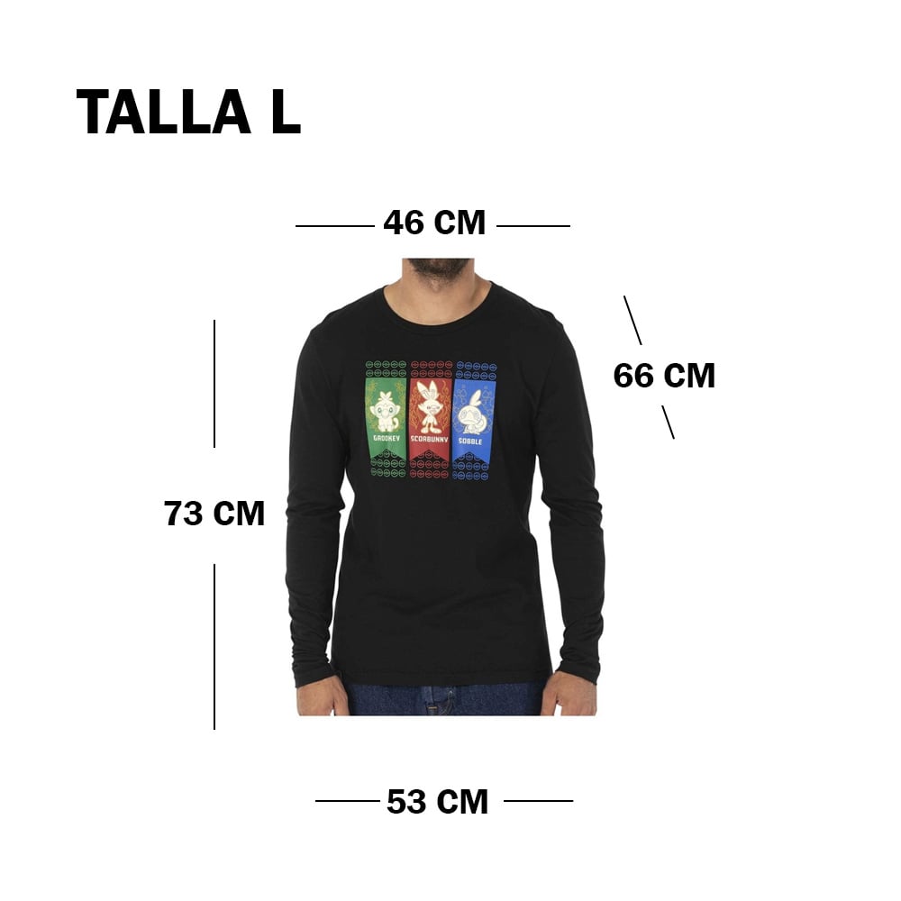 POKEMON CENTER POLO GALAR FIRST PARTNER A TALLA L - 2