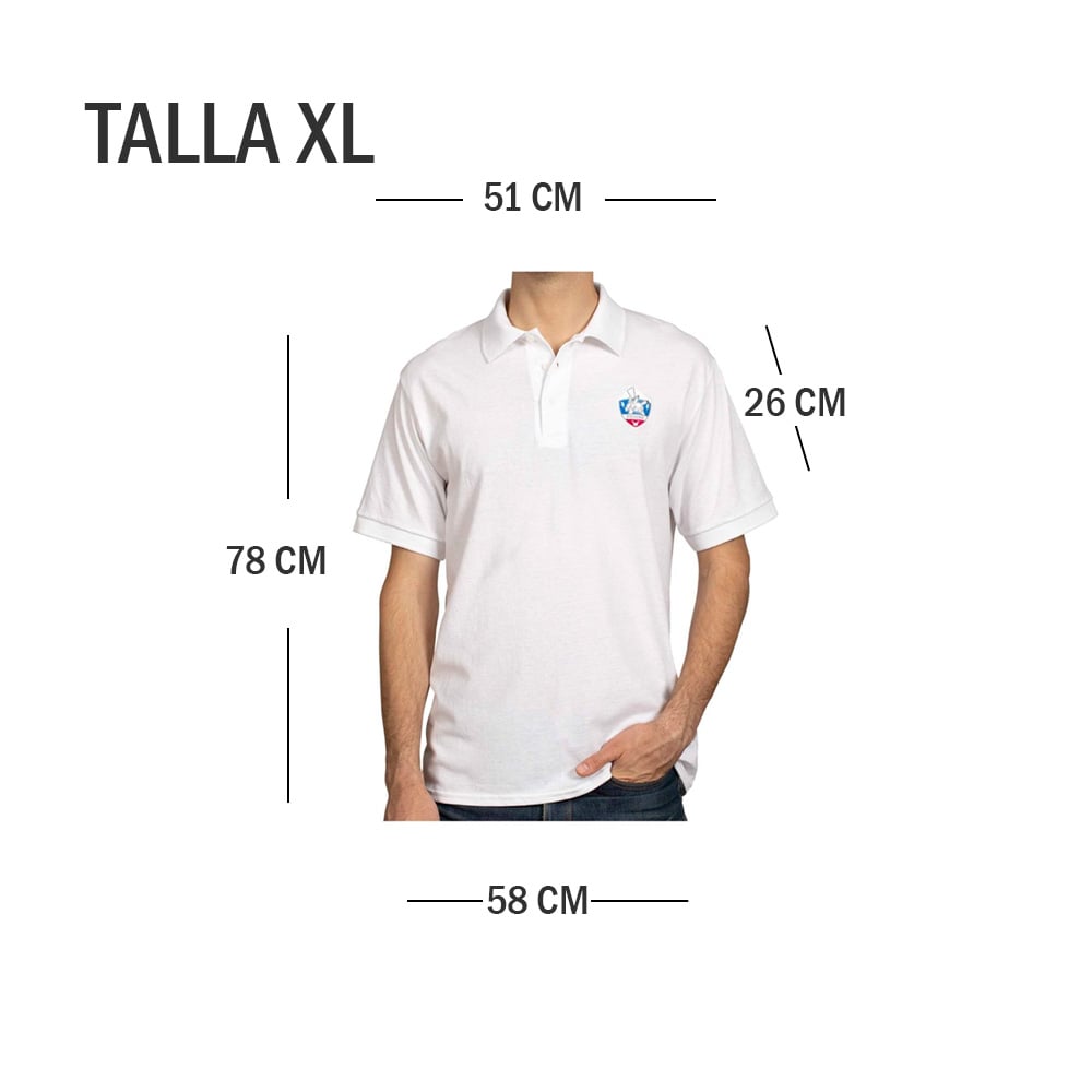 POKEMON CENTER POLO CAMISA BLANCO TALLA XL - 2