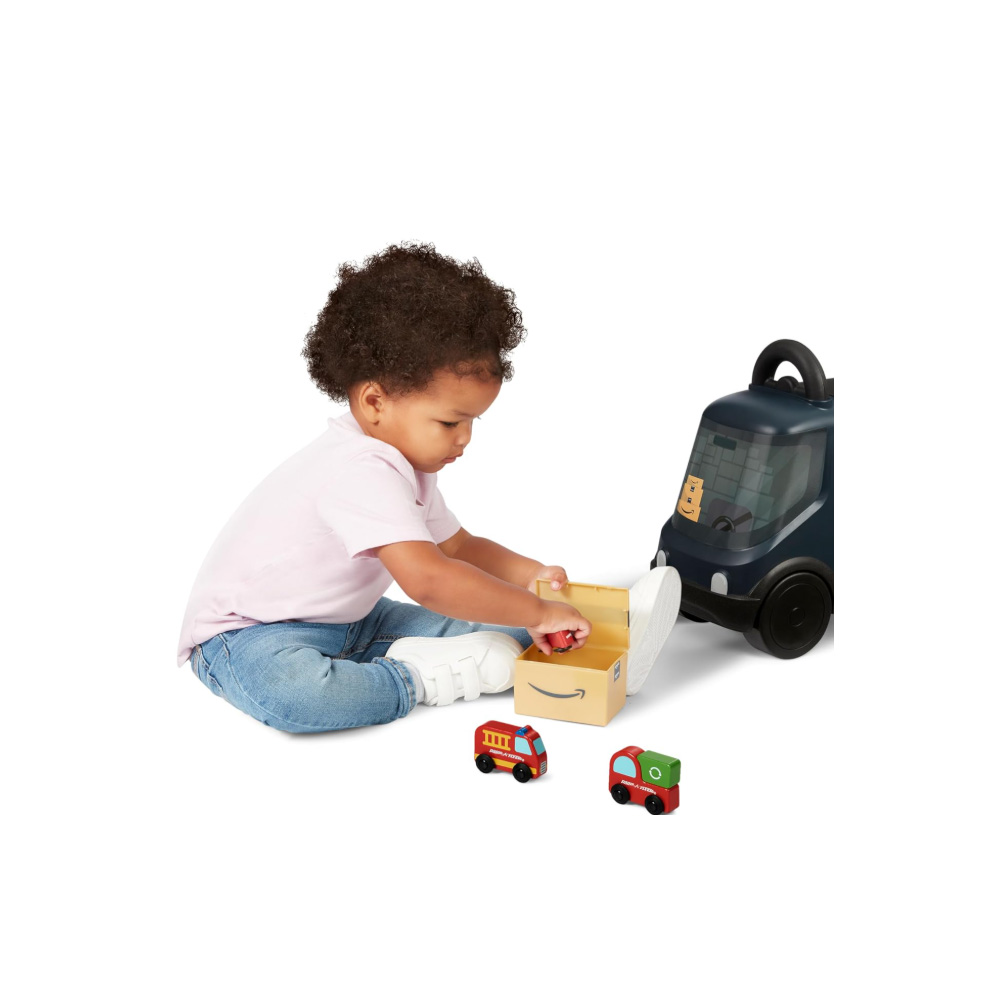 AMAZON FURGONETA DE REPARTO DE JUGUETES PARA MONTAR - 4