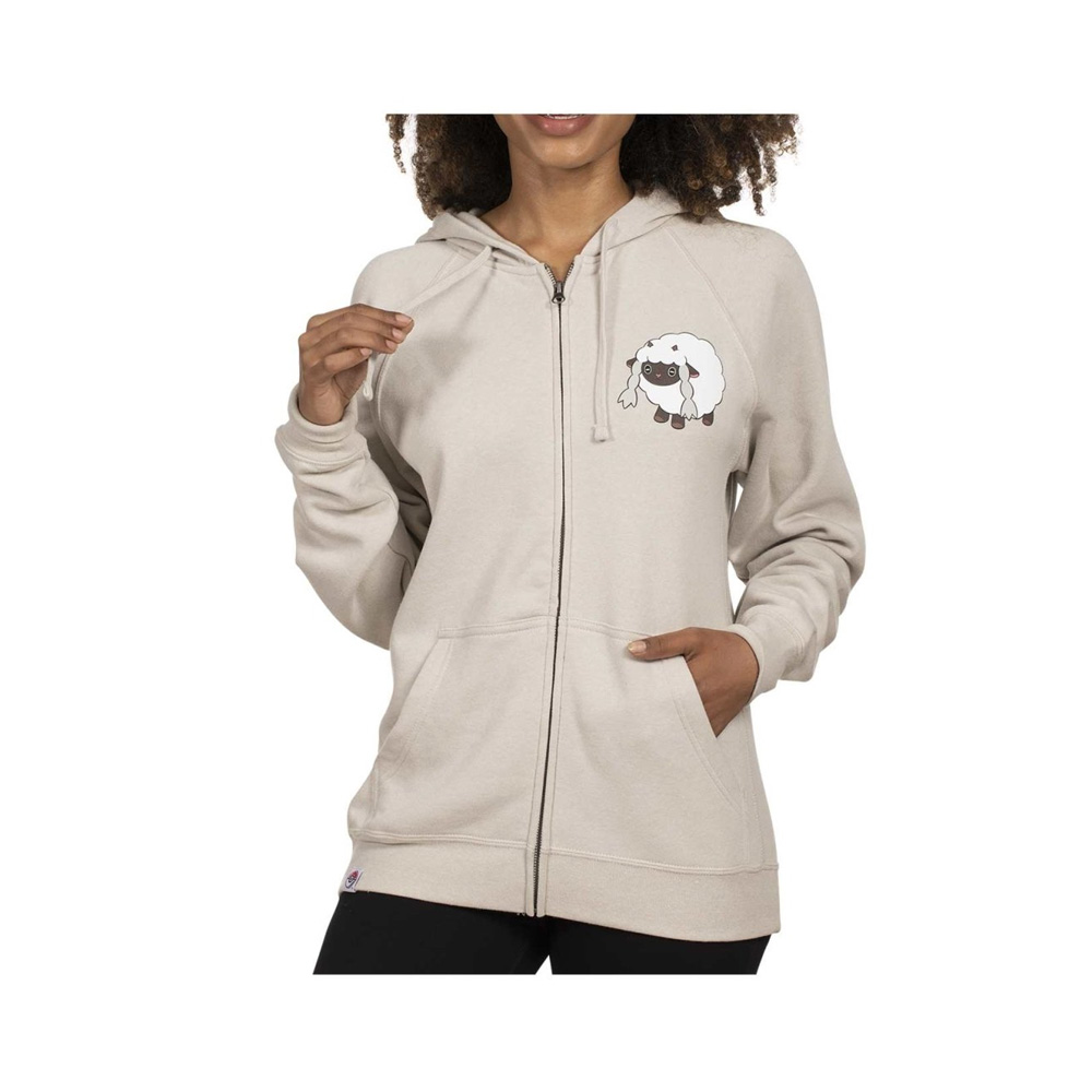 POKEMON CENTER CASACA WOOLOO WHITE TALLA S - 1