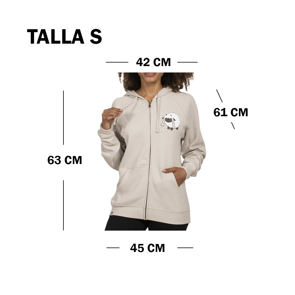 POKEMON CENTER CASACA WOOLOO WHITE TALLA S - 2