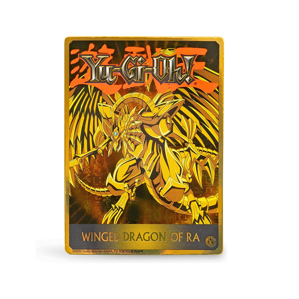 YUGI OH DRAGON ALADO DE RA EXCLUSIVO INCLUYE CARTA - 5