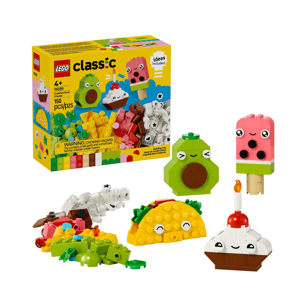 LEGO CLASSIC CREATIVE FOOD FRIENDS BUILDING TOY SET 11039 - 1