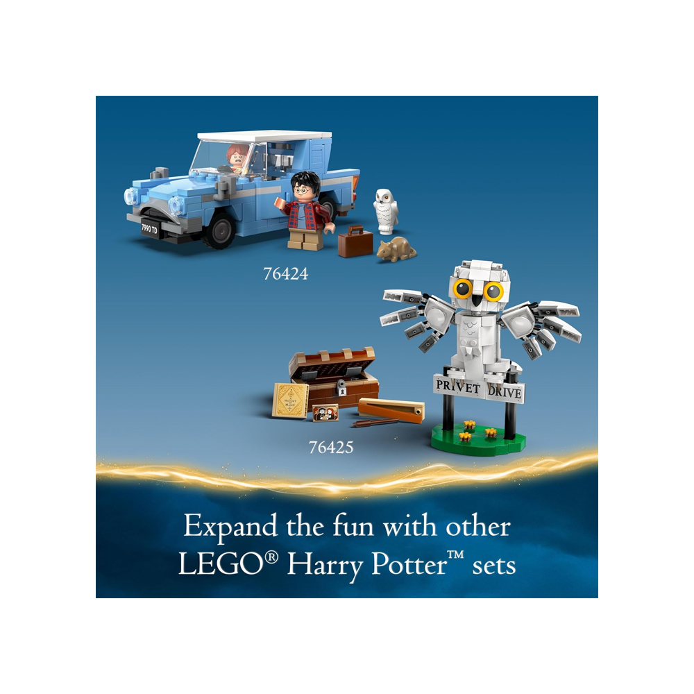 LEGO HARRY POTTER FLYING FORD ANGLIA BUILDABLE CAR 76424 - 5