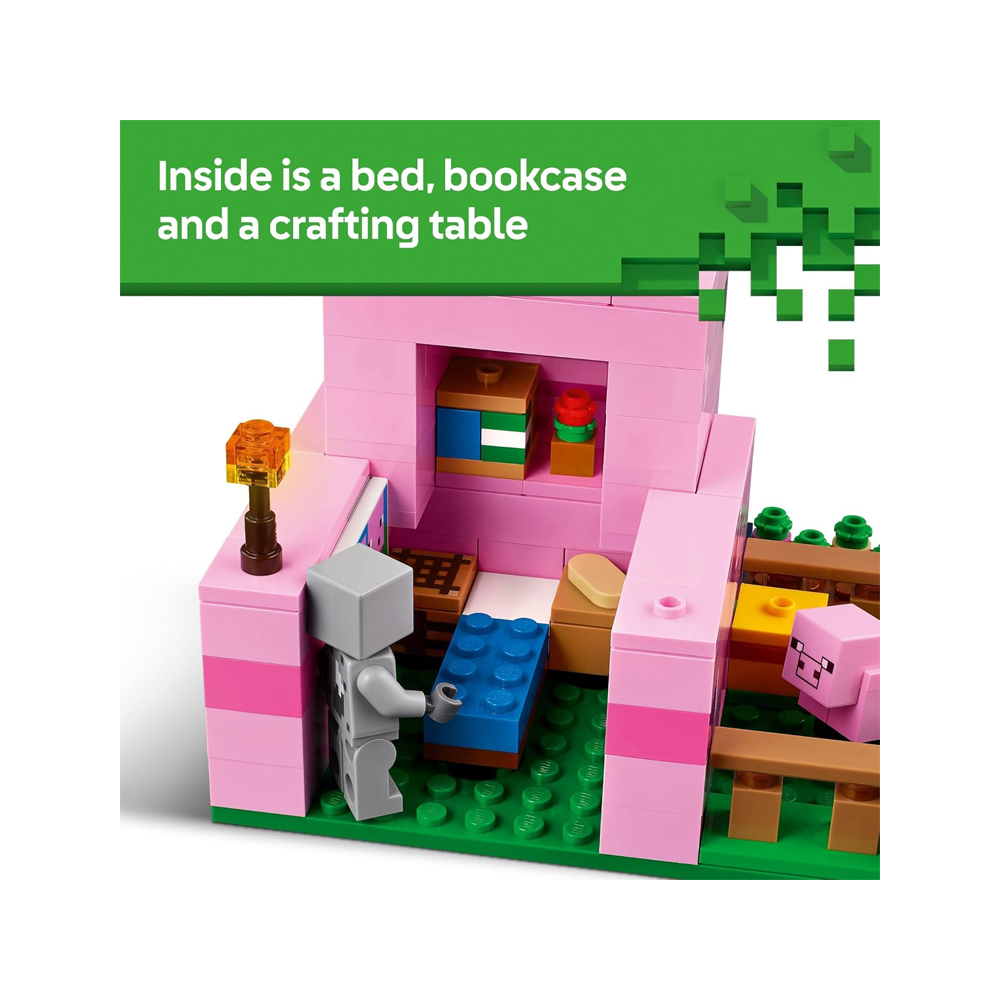 LEGO MINECRAFT THE BABY PIG HOUSE PLAYSET 21268 - 3
