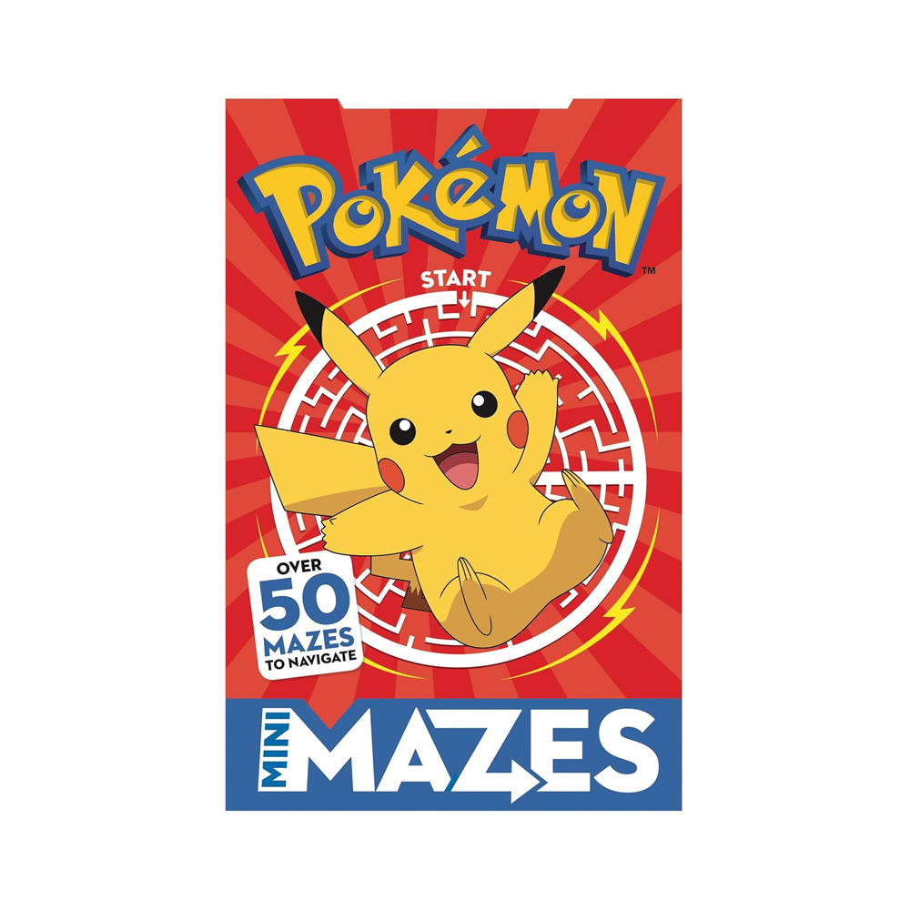 POKEMON LIBRO MINI LABERINTO PIKACHU EDICION - 1