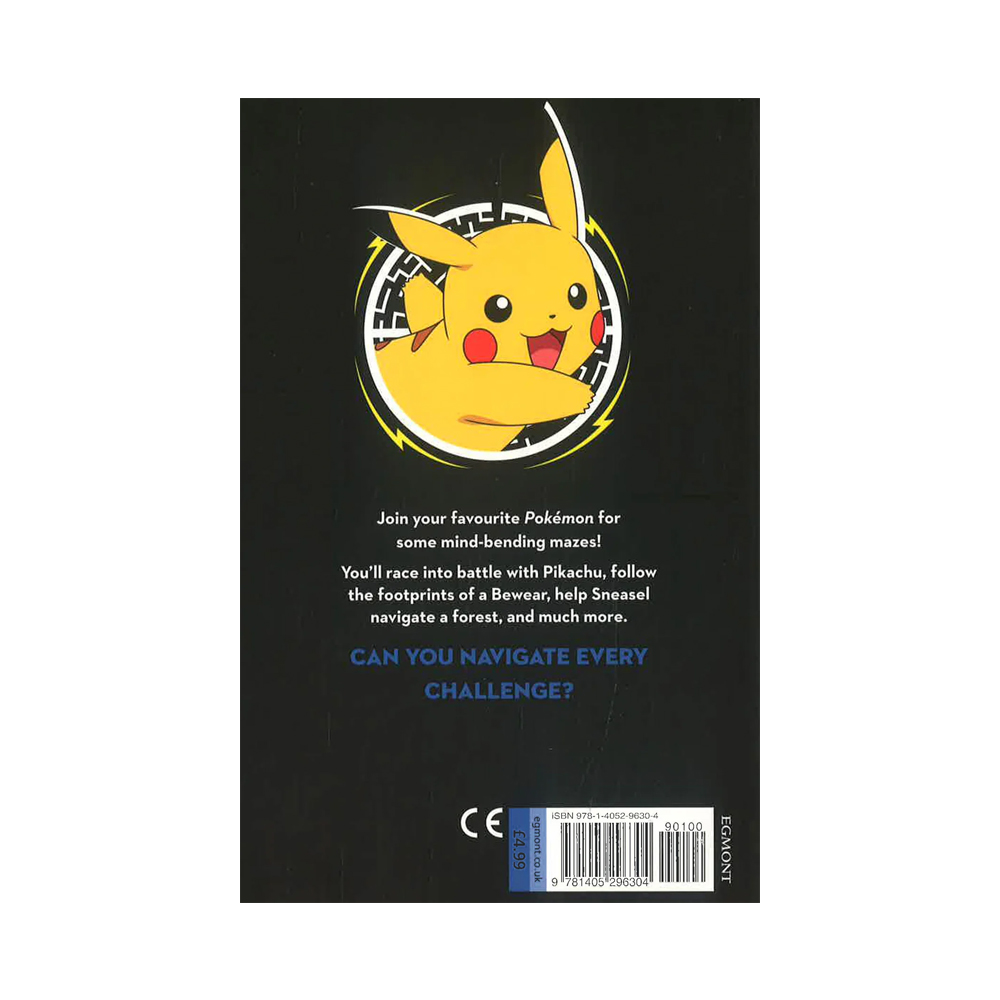 POKEMON LIBRO MINI LABERINTO PIKACHU EDICION - 3