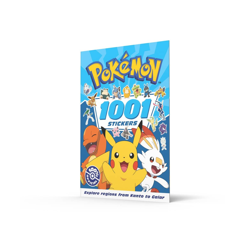 POKEMON LIBRO 1001 STICKERS INCLUYE ACTIVIDADES - 3