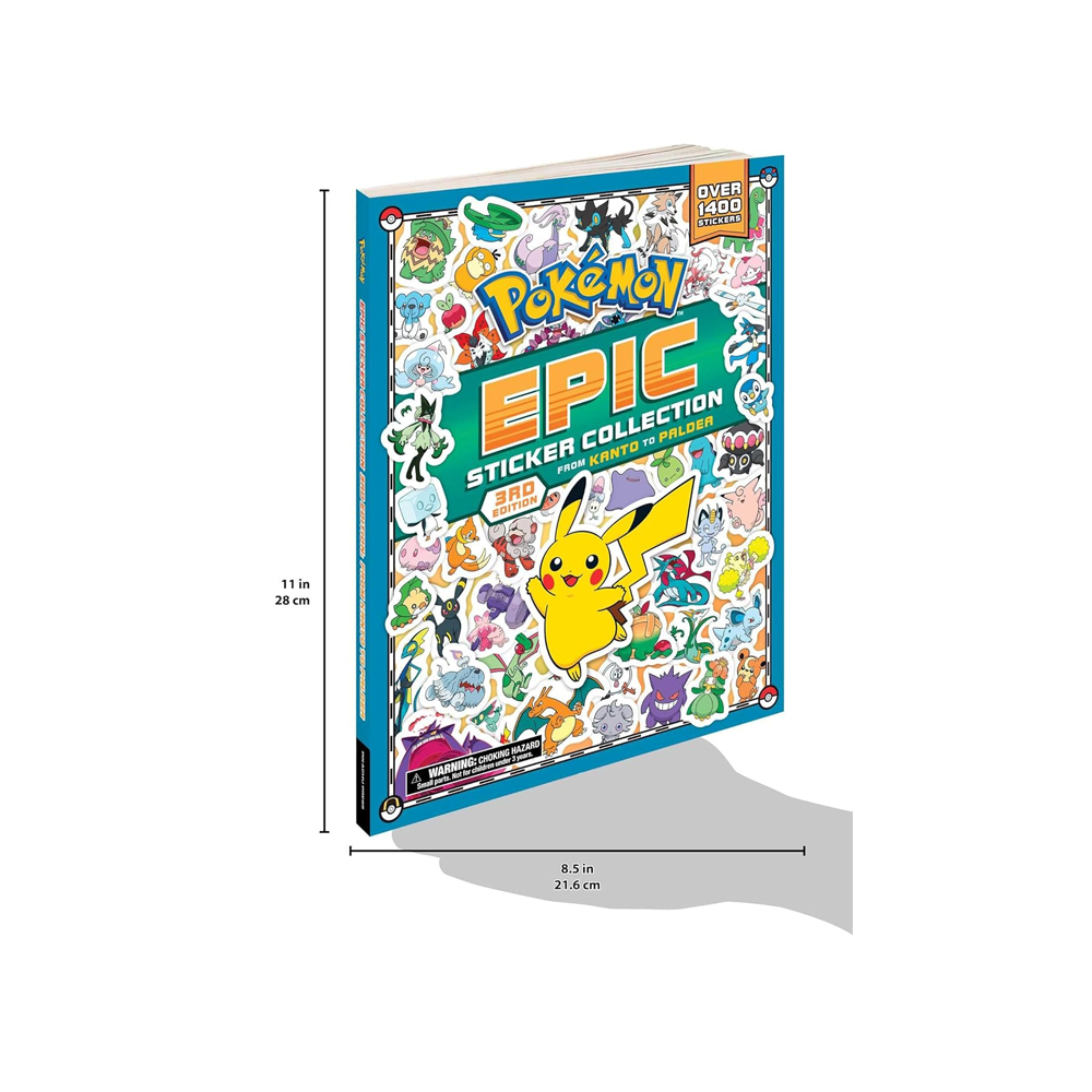 POKEMON EPIC STICKER 3RD EDITION FROM KANTO TO PALDEA - 5