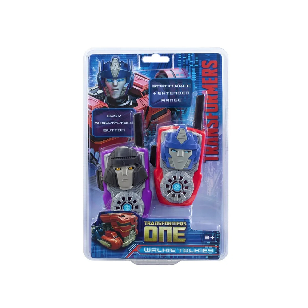 TRANSFORMERS ONE WALKIE TALKIES PARA NIÑOS PACK DOBLE - 3