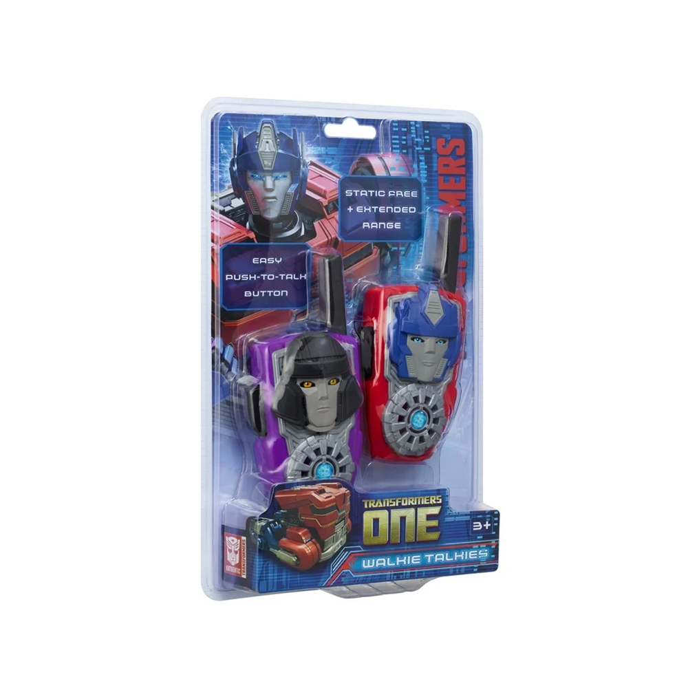 TRANSFORMERS ONE WALKIE TALKIES PARA NIÑOS PACK DOBLE - 4