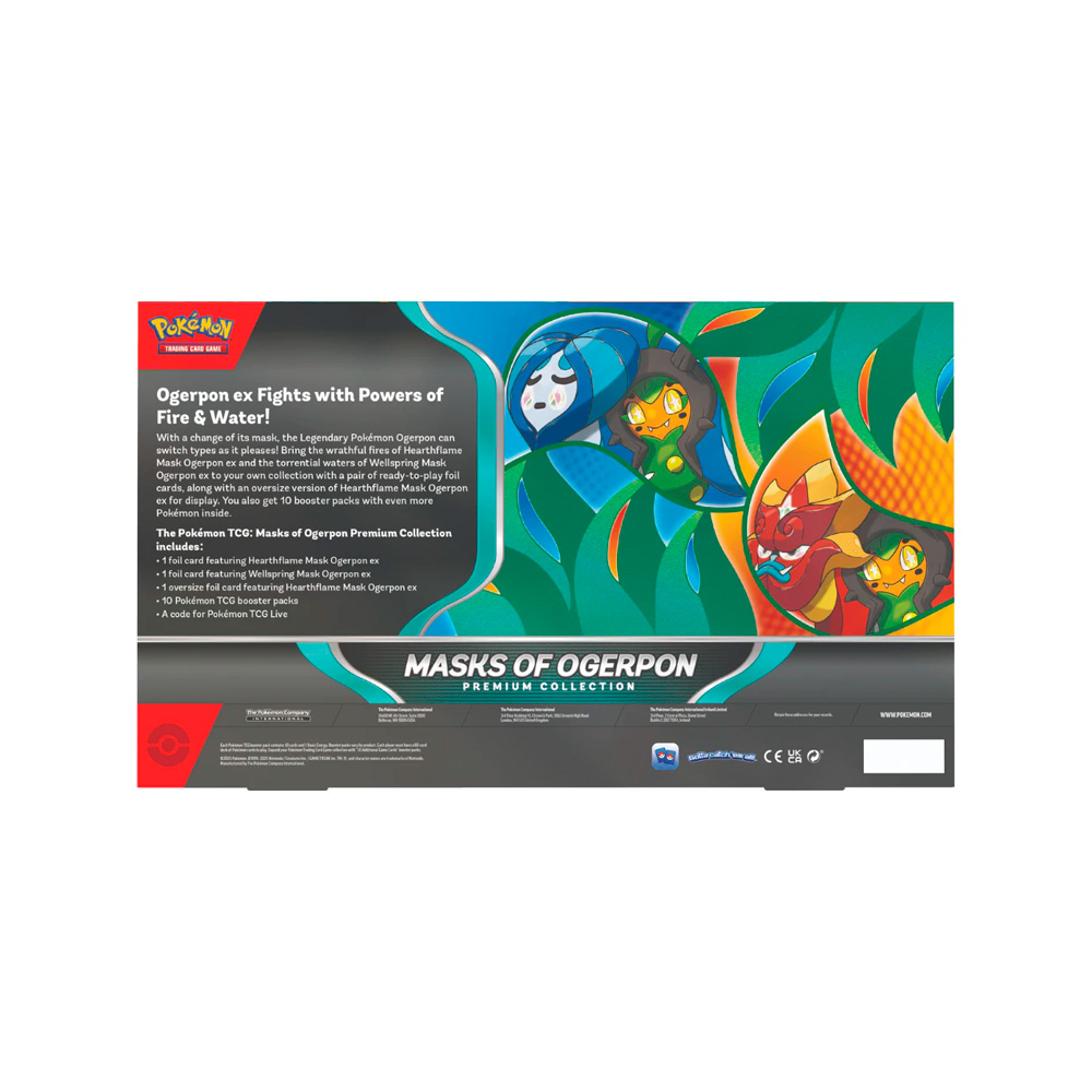 POKEMON TCG MASKS OF OGERPON EX PREMIUM COLLECTION INGLES - 4