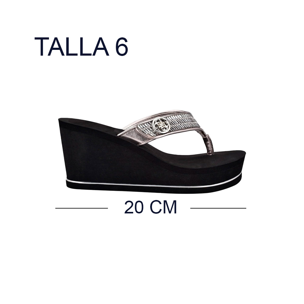 SANDALIA GUESS PARA DAMA SARRALY WEDGE TALLA 6 - 2