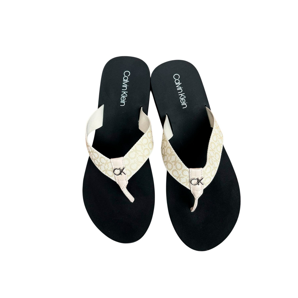 SANDALIA CALVIN KLEIN DAMA CALUHA IVORY 150 TALLA 5 - 3
