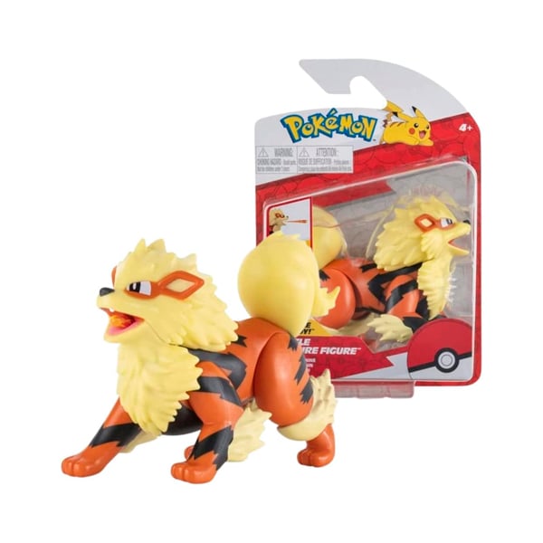 POKEMON FIGURA ARCANINE JAZWARE EXCLUSIVO - 1