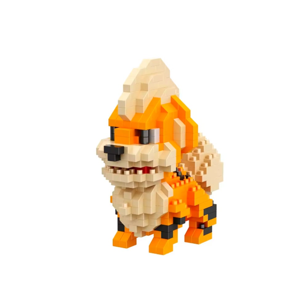 POKEMON ARMABLE GROWLITHE ADORNO INTERIOR - 1