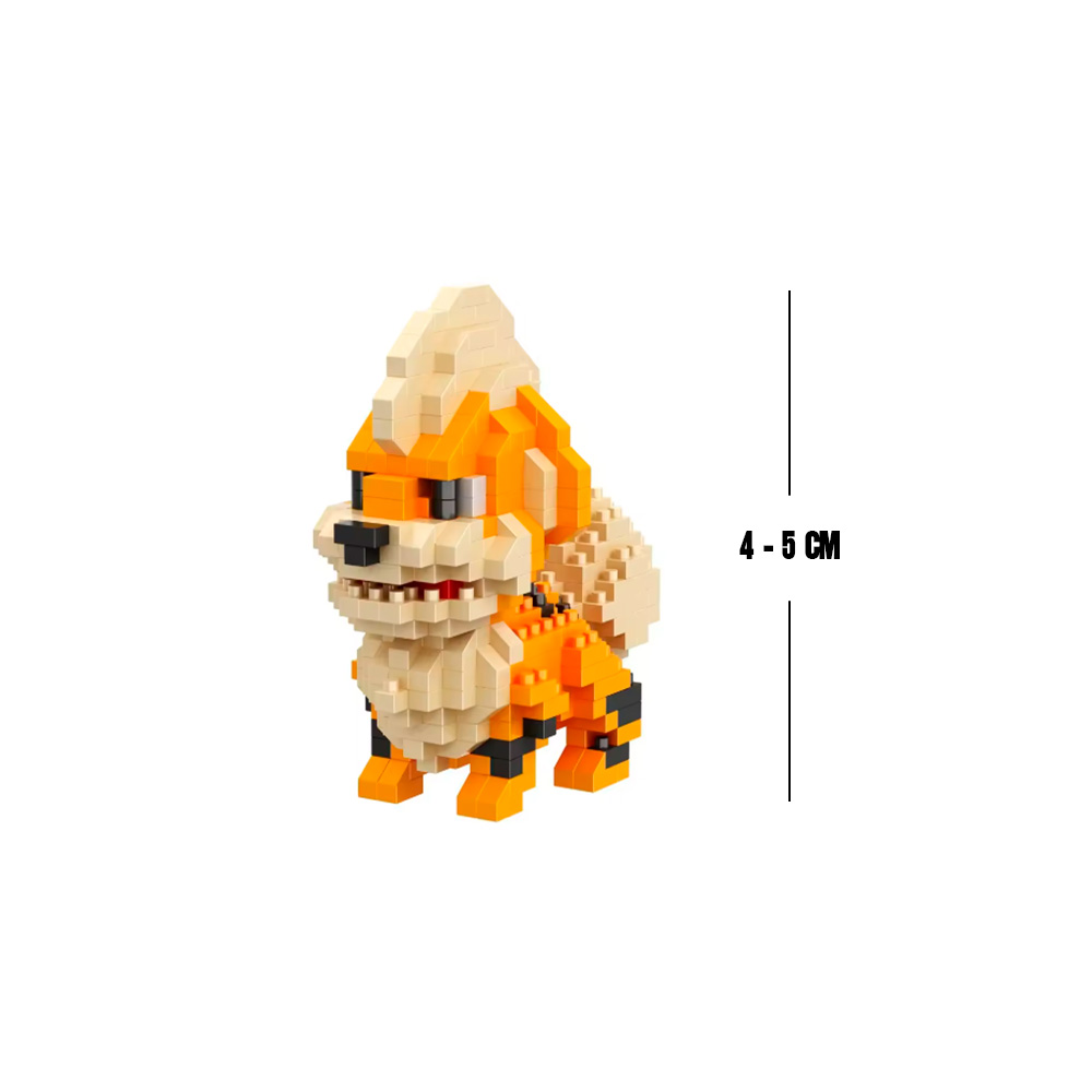 POKEMON ARMABLE GROWLITHE ADORNO INTERIOR - 2