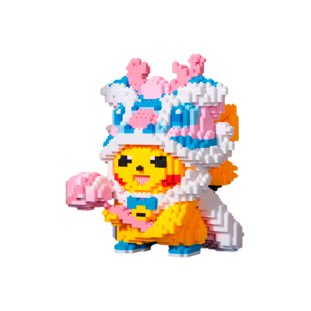 POKEMON FESTIVAL ASIA PIKACHU DRAGON PINK 27 CM - 1