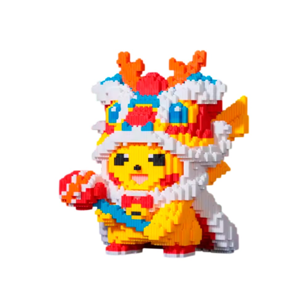 POKEMON FESTIVAL ASIA PIKACHU DRAGON RED 27 CM - 1