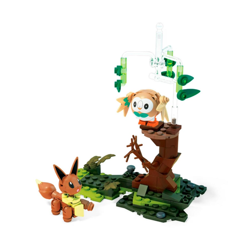 POKEMON MEGA CONSTRUX ROWLET VS EEVEE 137 PIEZAS - 3