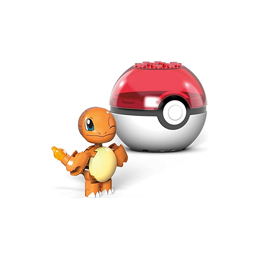 POKEMON MEGA CHARMANDER BALL 16 PIEZAS MODELO B - 2