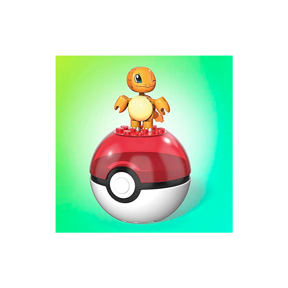 POKEMON MEGA CHARMANDER BALL 16 PIEZAS MODELO B - 3