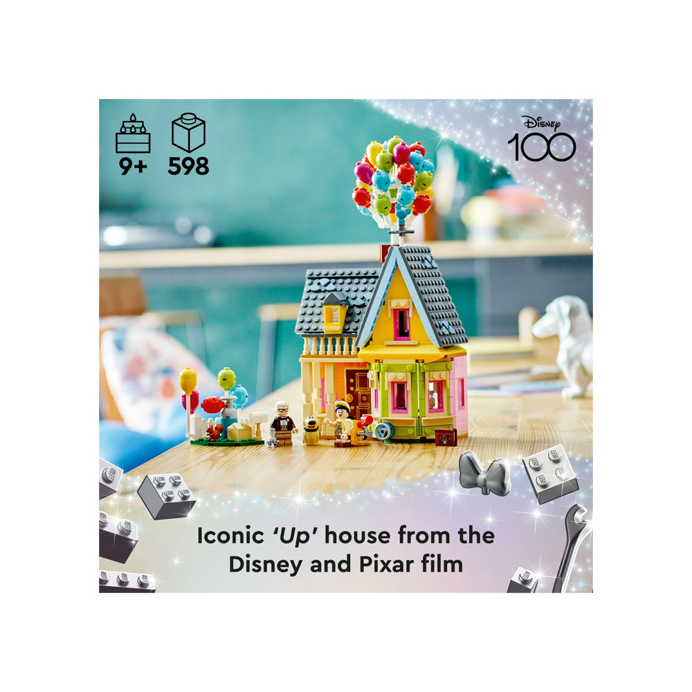 LEGO DISNEY AND PIXAR UP HOUSE 100 CELEBRATION 43217 - 2