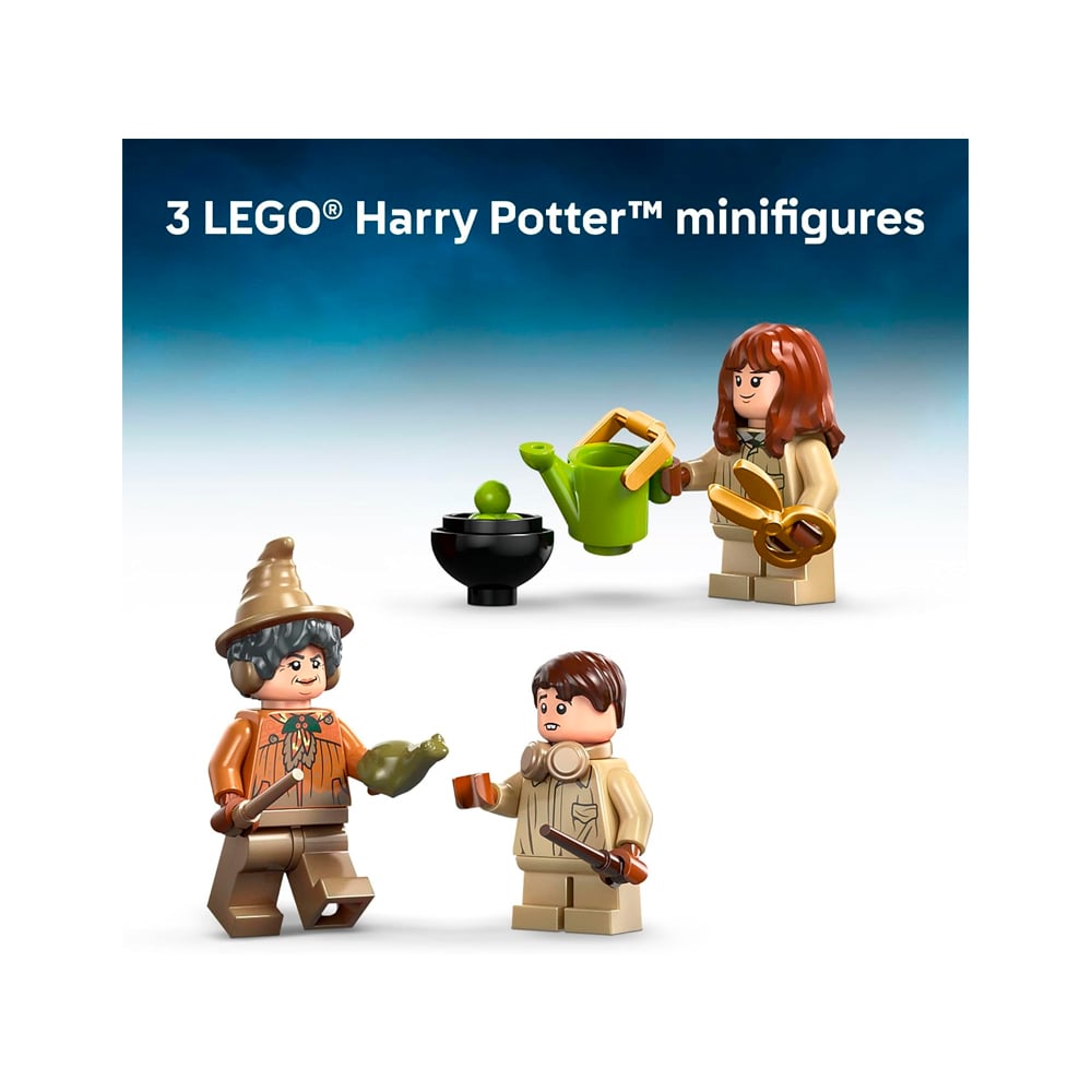LEGO HARRY POTTER HOGWARTS CASTLE HERBOLOGY CLASS KIDS 76445 - 5