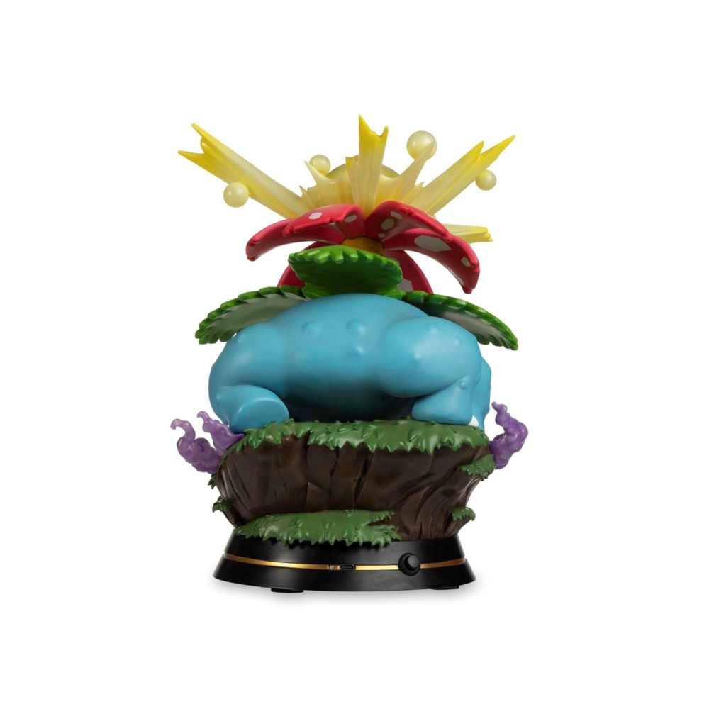 POKEMON CENTER EXCLUSIVO VENUSAUR RESINA CON LUCES - 5