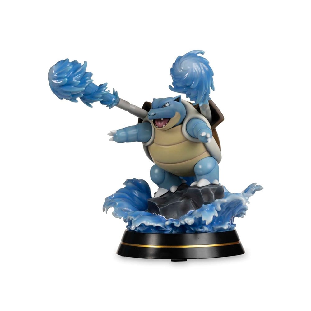 POKEMON CENTER EXCLUSIVO BLASTOISE RESINA CON LUCES - 1