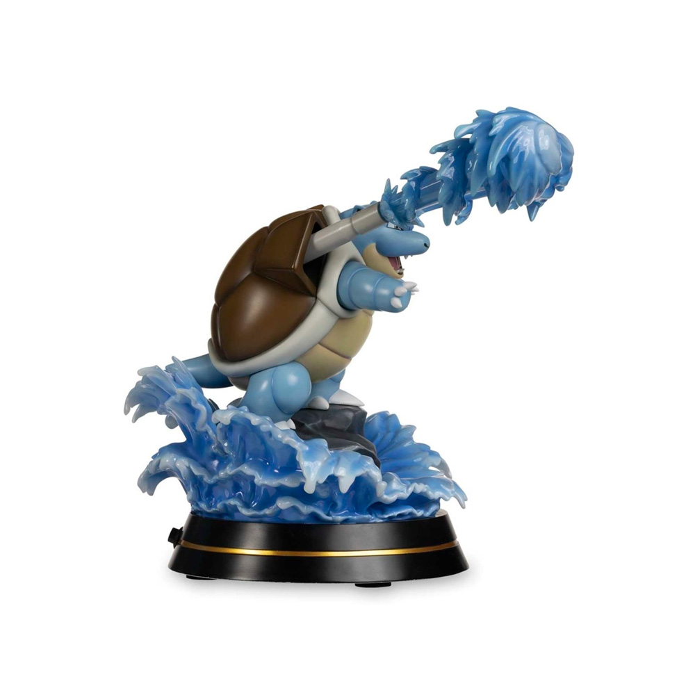 POKEMON CENTER EXCLUSIVO BLASTOISE RESINA CON LUCES - 4