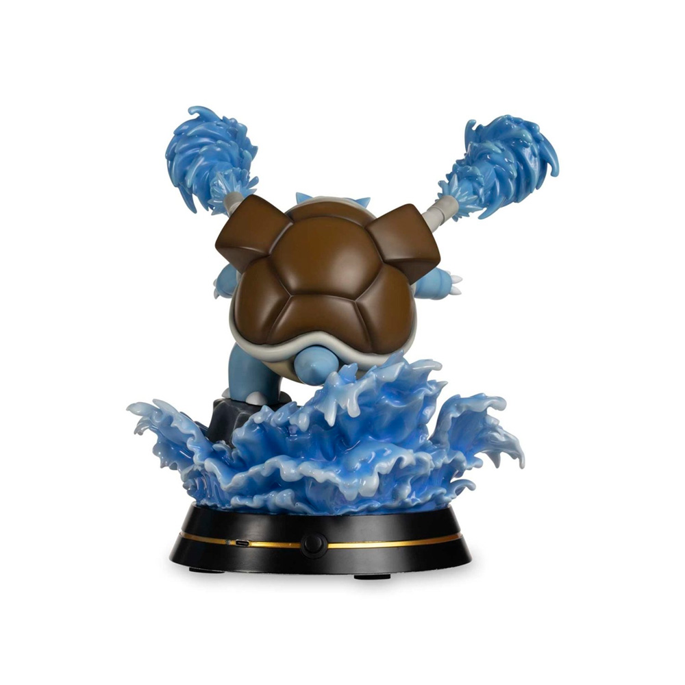 POKEMON CENTER EXCLUSIVO BLASTOISE RESINA CON LUCES - 5
