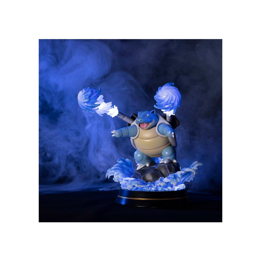 POKEMON CENTER EXCLUSIVO BLASTOISE RESINA CON LUCES - 6