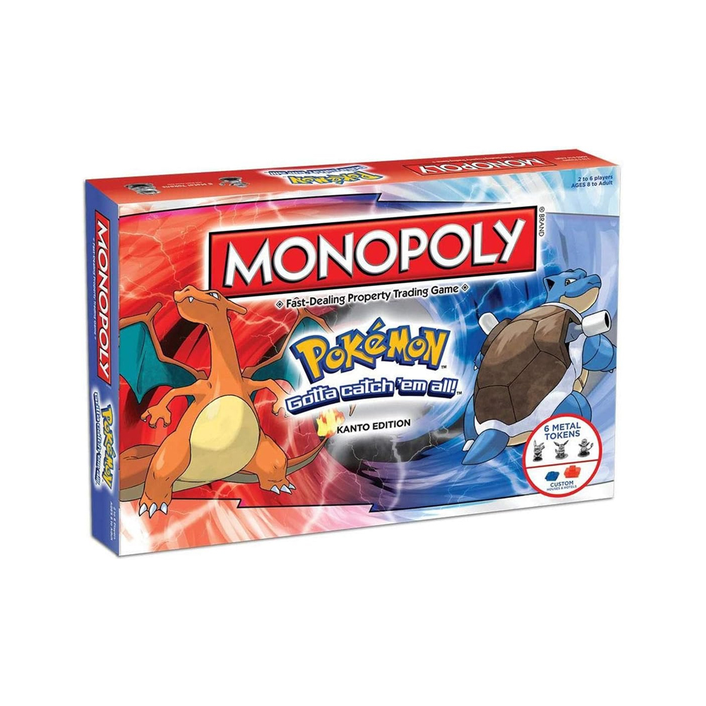 POKEMON MONOPOLIO KANTO EDITION INGLES - 1