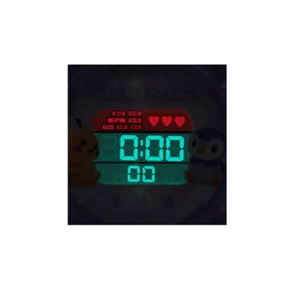 POKEMON RELOJ DIGITAL PIKACHU PIPLUP JAPON - 2