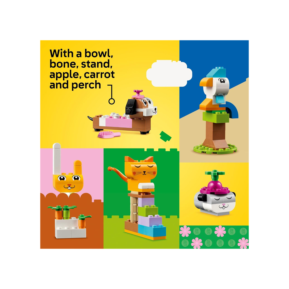 LEGO CLASSIC CREATIVE PETS BUILDING BRICK ANIMALS TOY 11034 - 6