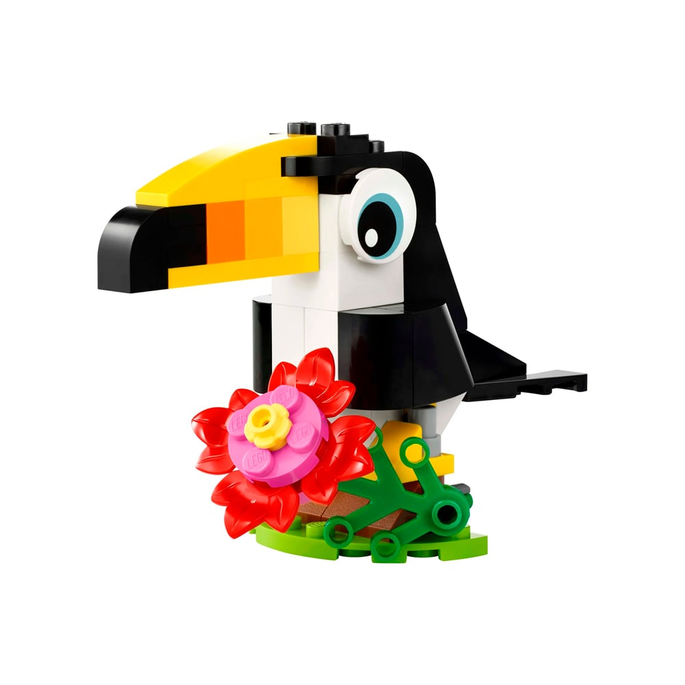 LEGO CREATOR 3 IN 1 TROPICAL TOUCAN TRANSFORMS 30688 - 2