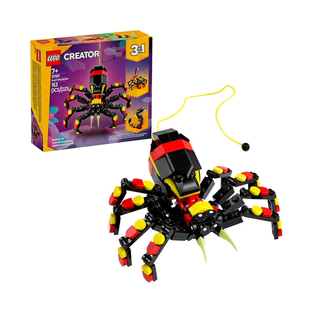 LEGO CREATOR 3 IN 1 WILD ANIMALS SURPRISING SPIDER 31159 - 1