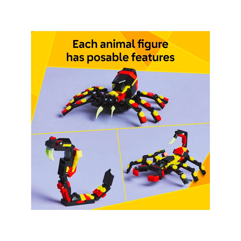 LEGO CREATOR 3 IN 1 WILD ANIMALS SURPRISING SPIDER 31159 - 4