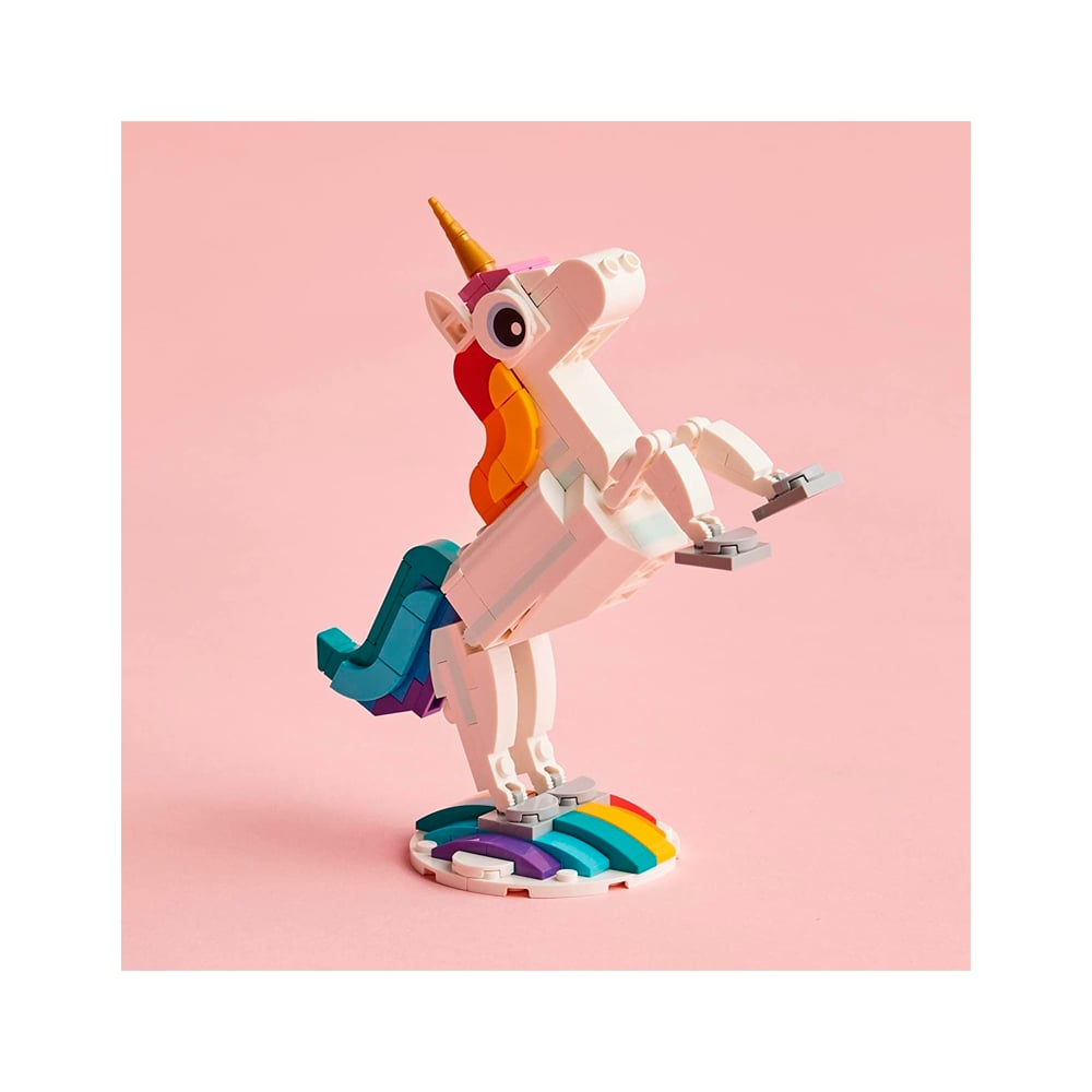 LEGO CREATOR 3 IN 1 MAGICAL UNICORN TOY TRANSFORMS 31140 - 4